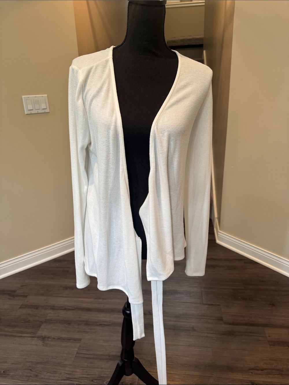 Brixon Ivy Cream Open-Front Cardigan